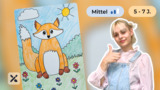 Wir malen einen Fuchs