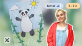 Wir malen einen Panda (Teil 2)