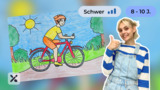 Wir malen einen coolen Radfahrer (Teil 1)