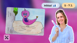 Wir malen einen Vogel im Nest (Teil 1)