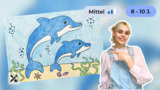 Wir malen Delfine (Teil 1)