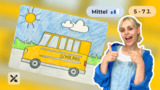 Wir malen einen Schulbus (Teil 1)
