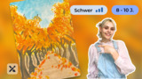 Wir malen eine Herbstlandschaft