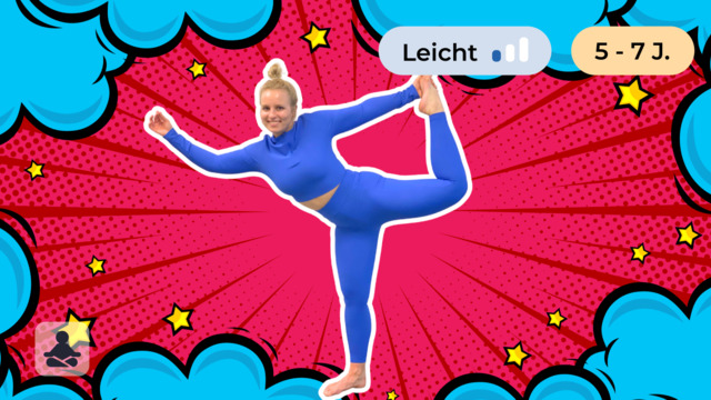 Wir machen Superhelden Yoga