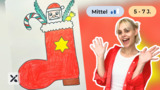 Wir malen einen Nikolausstiefel