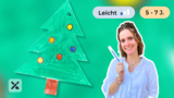 Wir malen und basteln einen Tannenbaum