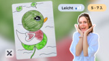 Wir malen eine süße Ente