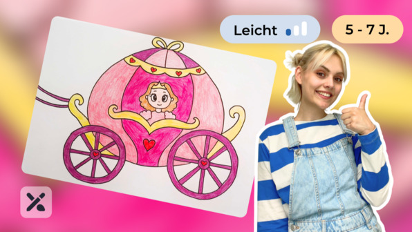 Wir malen eine Kutsche